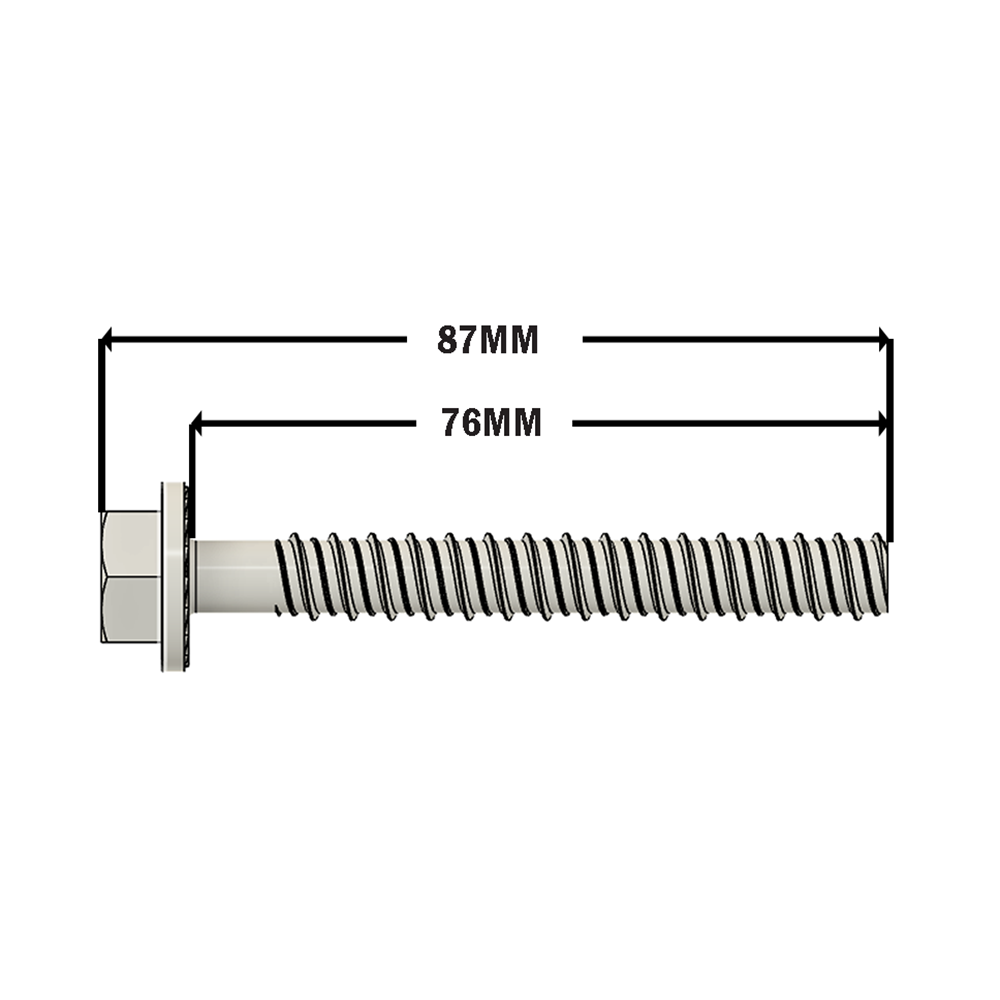 24-383S-0 MODULAR SOLUTIONS 3/8 IN X 3 IN CONCRETE SCREW ANCHOR